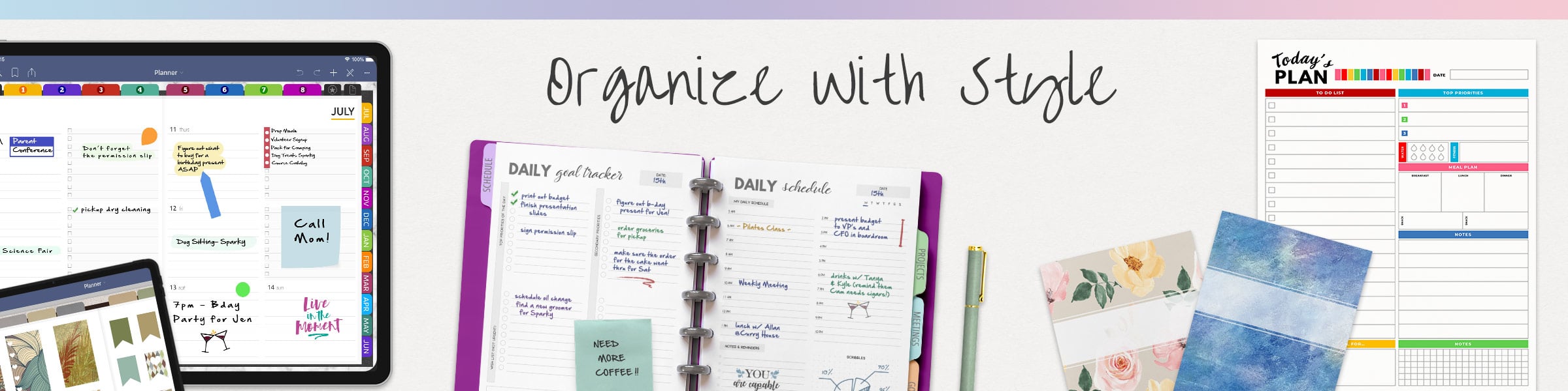 enchanted willow digital planners & printables